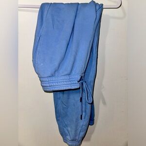 Blue aerie sweatpants